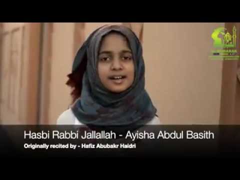 girl-reciting-arabic-nasheed-hasbi-rabii