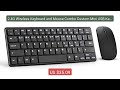2.4G Wireless Keyboard and Mouse Combo Custom Mini USB Keyboard Mo... — Best Deal 2026 | Shop Now!