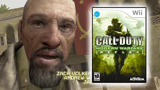 COD4 on the Wii is Horrifying