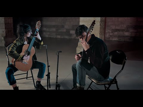 J.S.BACH - III.POCO ALLEGRO - Organ Sonata BWV 528 played on two guitars