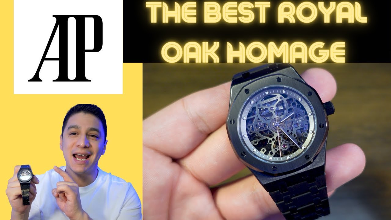 The Best AP ROYAL OAK HOMAGE! (Geya Customize) ap-02 - YouTube