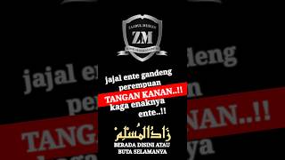 Gandeng perempuan jangan tangan kanan #zaadulmuslim #ngaji #ceramahlucu