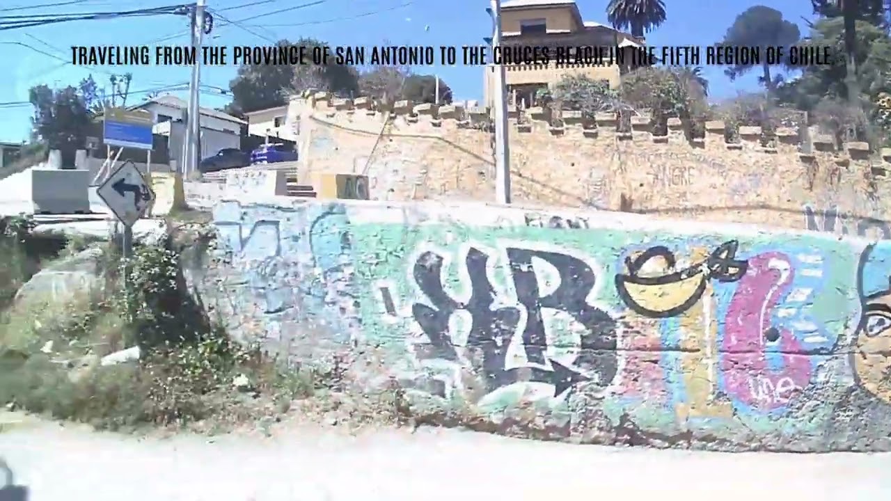 TRAVELING FRON THE PROVINCE OF SAN ANTONIO TO THE CRUCES BEACH IN THE FIFTH REGION OF CHILE.