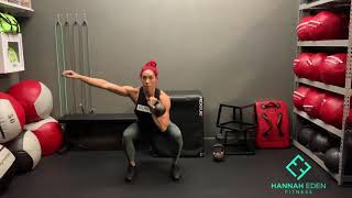 Alternating KB Standing Squat Cleans