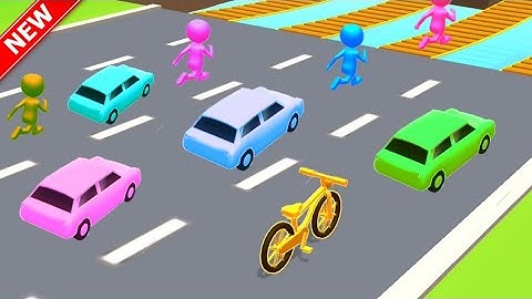 Shape Shifting 🏃🚗🚲🛵🚁 🛶🛥️ 🚂  All Levels New Update GamePlay Walkthrough Android,Ios (Level 102-103)