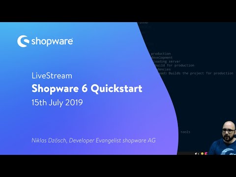 [En] Shopware 6 Quickstart: Installation and first steps
