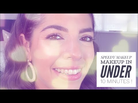 10MINUTE QUICK AND EASY EVERYDAY MAKEUP -  GLOWING MAKEUP