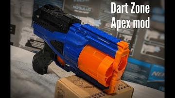 Dart Zone Apex mod and holster