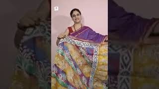 What's app for booking at 088618 46101 #poshakee#saree#soft#lightweight#handblocks#sareefashion screenshot 3