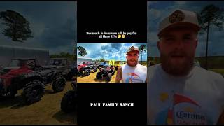 Jake Paul's ATV collection @PaulFamilyRanch #jakepaul