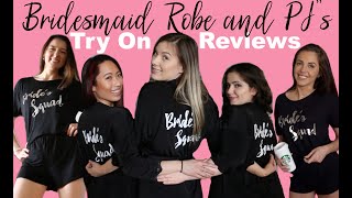 BRIDESMAID GIFT'S - Try On's and Boohoo Review