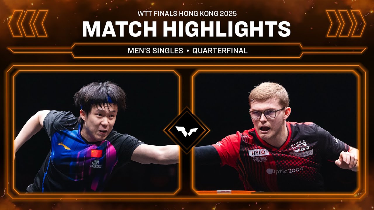 Wang Chuqin vs Alexis Lebrun | MS QF | 