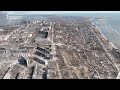 Imagini filmate cu drona arată amploarea dezastrului din Mariupol