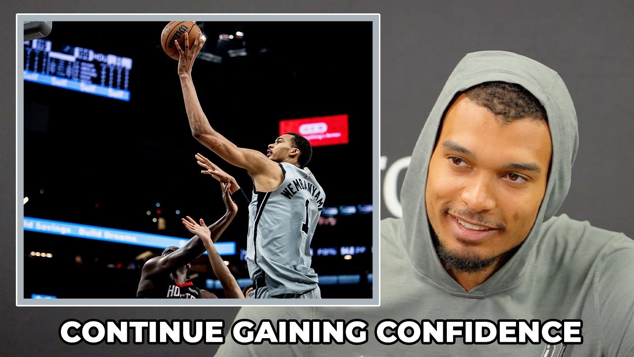 Victor Wembanyama on Things Continuing to Click for the Spurs