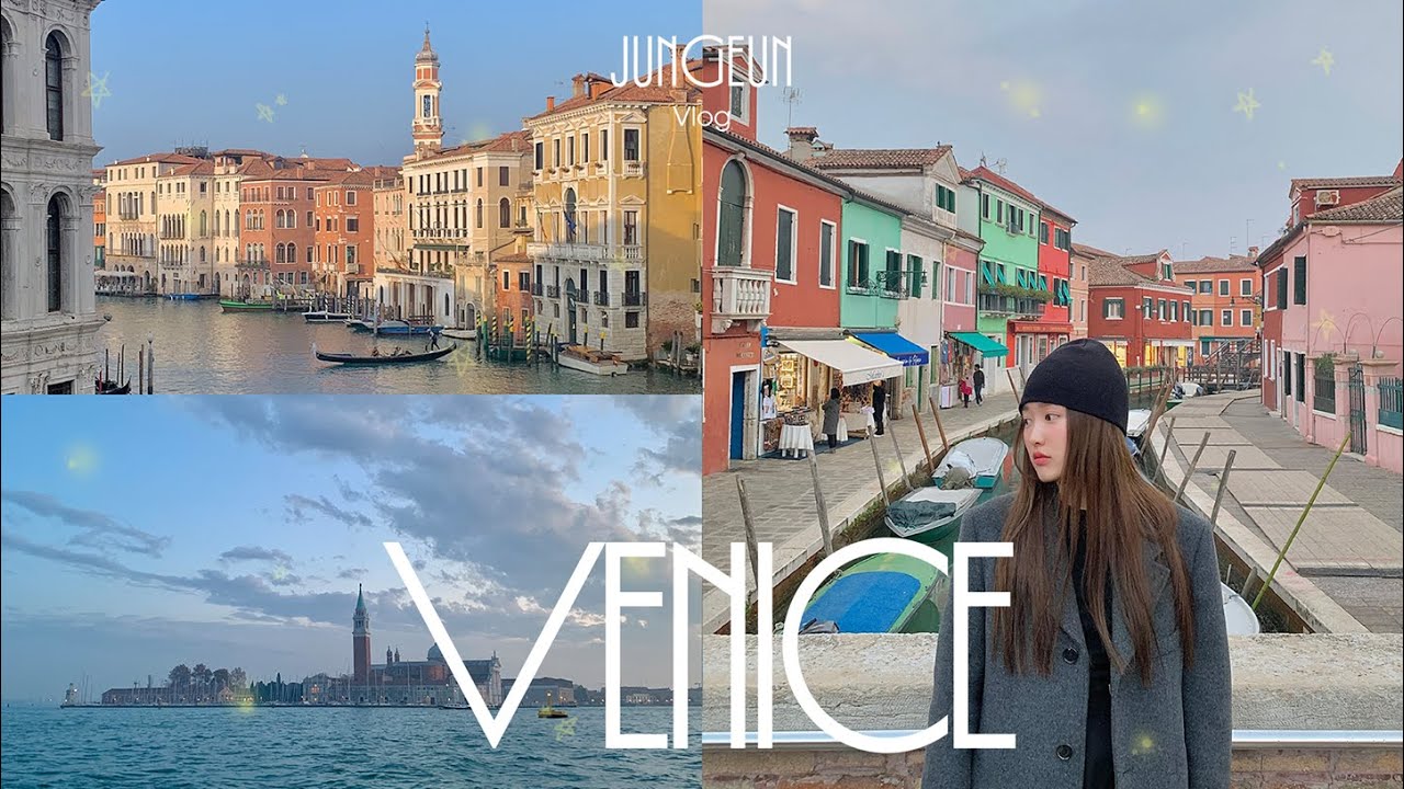 venice vlog 🛶  눈에 보이는 모든 게 그림같은 물의 도시, 베네치아 🇮🇹 | 야경투어 & 스냅 🌝 | 아이유 뮤비 촬영지 부라노섬 🎨 | 베네치아 숙소 추천 ⊹˖ᯓ★.