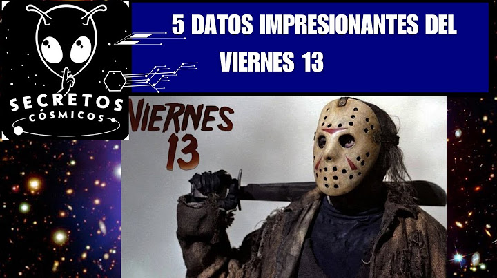 Hoy te presento: 5 datos del #viernes13