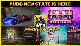 Pubg: New State Is Here  || Download Now || Get Free Permanent Car Skin + Parachute Skin (Hindi) screenshot 1