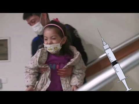 طفل يخاف من الإبر يهرب