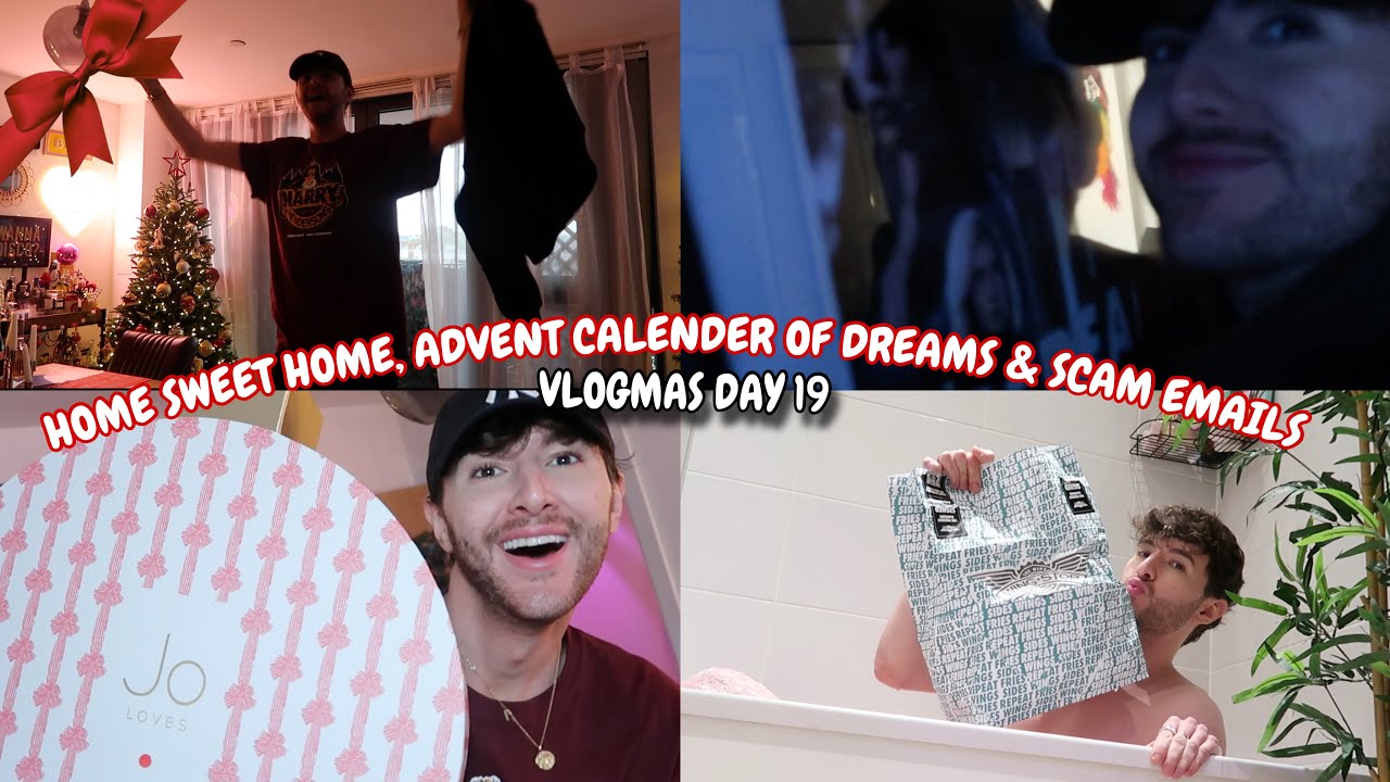 Home sweet home advent calendar of dreams scam delivery emails