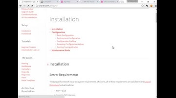 V01 - Setup Laravel 5.1 with WAMP virtual host (CC available)