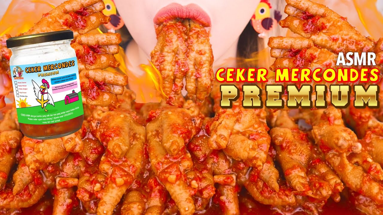 ASMR CEKER MERCONDES PREMIUM PEDES ANGK3R BISA KIRIM KE SELURUH INDONESIA! | ASMR Indonesia