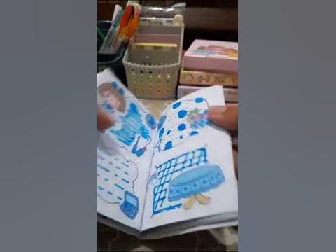 Journal Warna Biru#shorts - YouTube