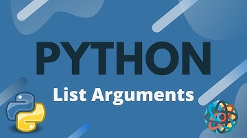 Python Tutorial Ep. 20 - Lists as Arguments