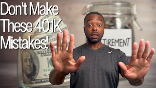 Avoid these 5 costly 401k mistakes!