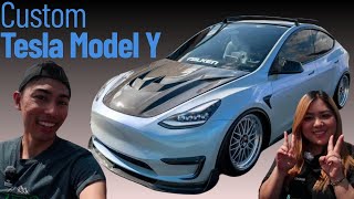 🤯 Touring The MOST CUSTOM Tesla Model Y! (Full Build Reveal)