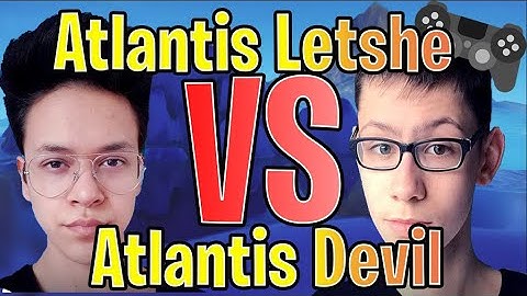 Atlantis Letshe VS Atlantis Devil - Controller VS M KB 1v1 creative (Fortnite Battle Royale)
