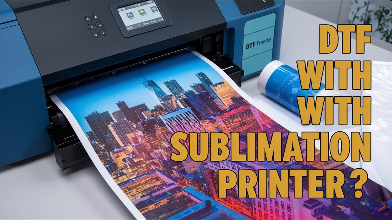 How to Use DTF Transfer Film with Sublimation Printer?