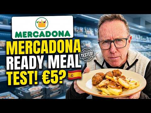 Is 5 Enough for GOOD Food in Spain Mercadona Test