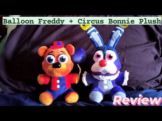 Five Nights at Freddy's FNAF Balloon Foxy Freddy Circus Bonnie Set of 5  Plush