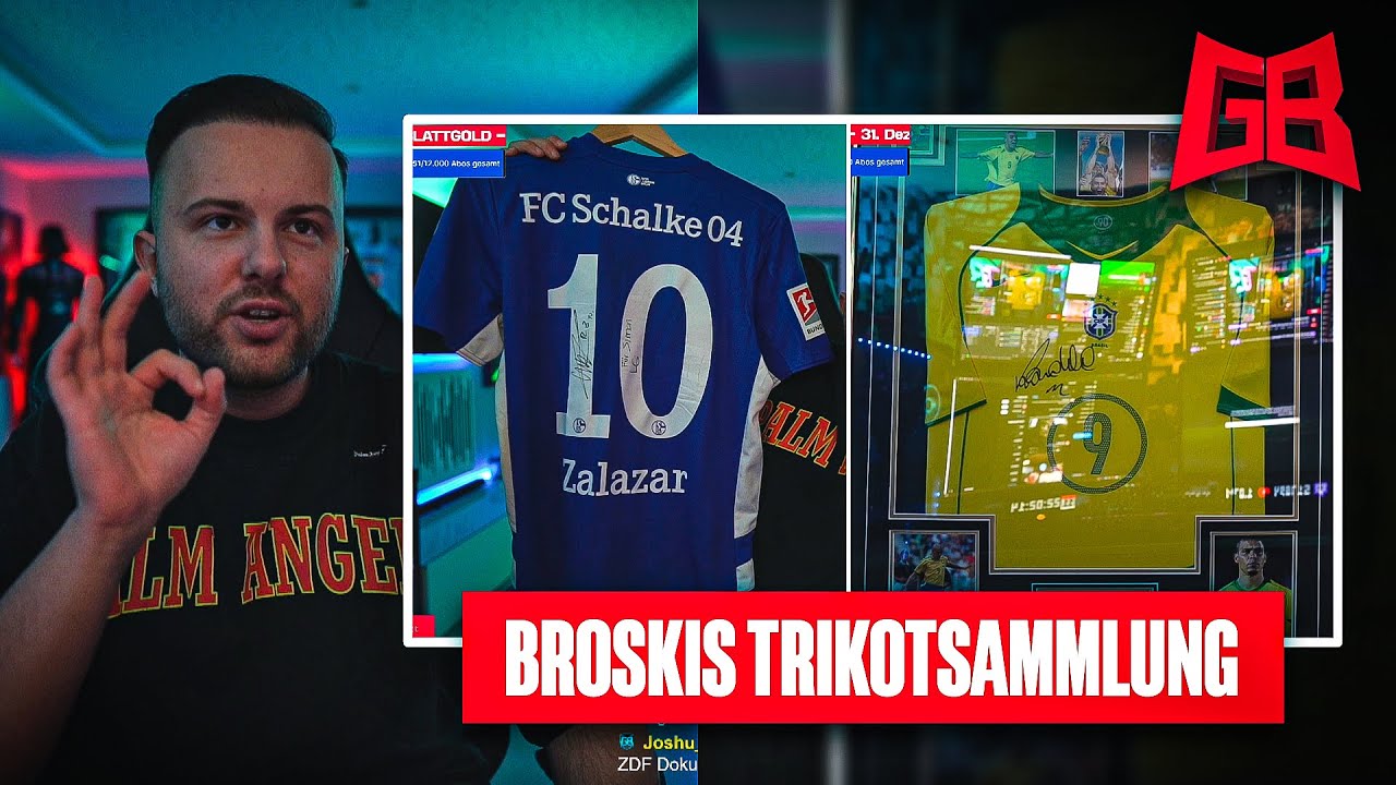 GamerBrother ZEIGT SEINE UNTERSCHRIEBENEN TRIKOTS 😍