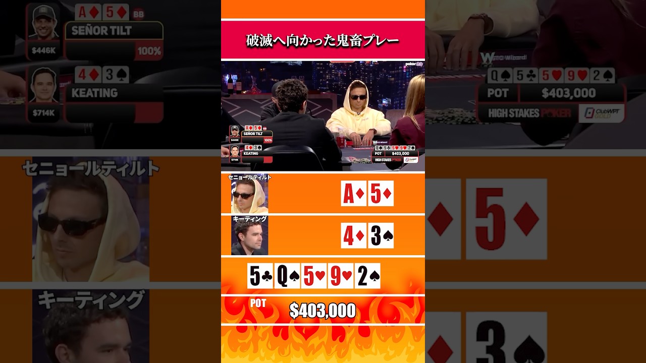 数分で2億円が動く世界 #ポーカー