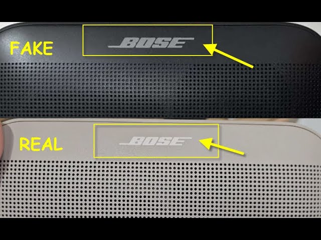 Bose soundlink speaker how to spot original. Real vs fake Bose