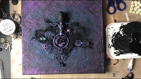 Mixed Media with Opal Magic Paints