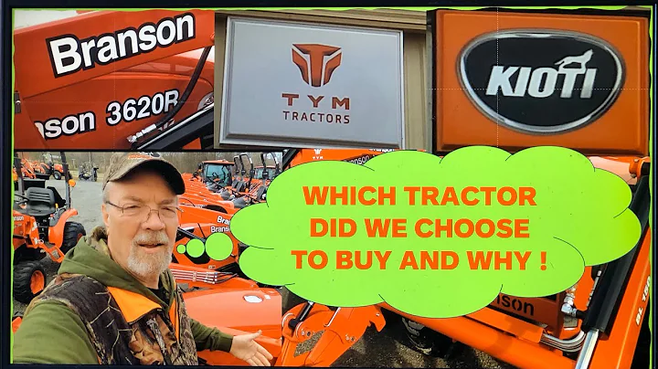 Buying A New Tractor Today See Which One and Why Kioti Branson or TYM ? #TYM#kioti#branson#tractor