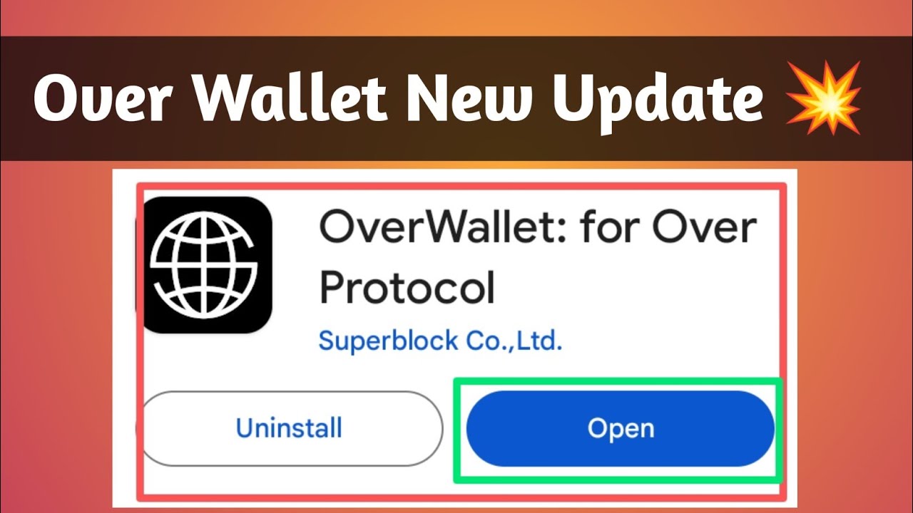 Over Wallet Latest Update 💥 কিভাবে New Over Wallet এ জয়েন হবেন 💲