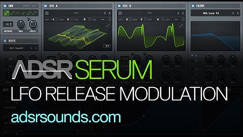 Serum - LFO Release Modulation Pro Tip