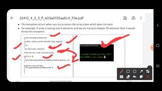 Lecture no 39:- Examples of Exception handling in java | Java Programming