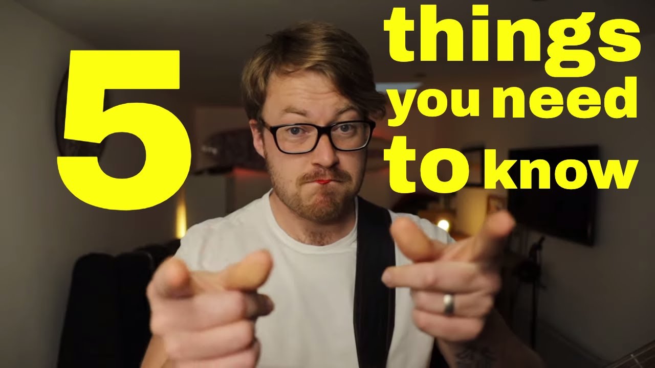 Things beginner guitarists should know
