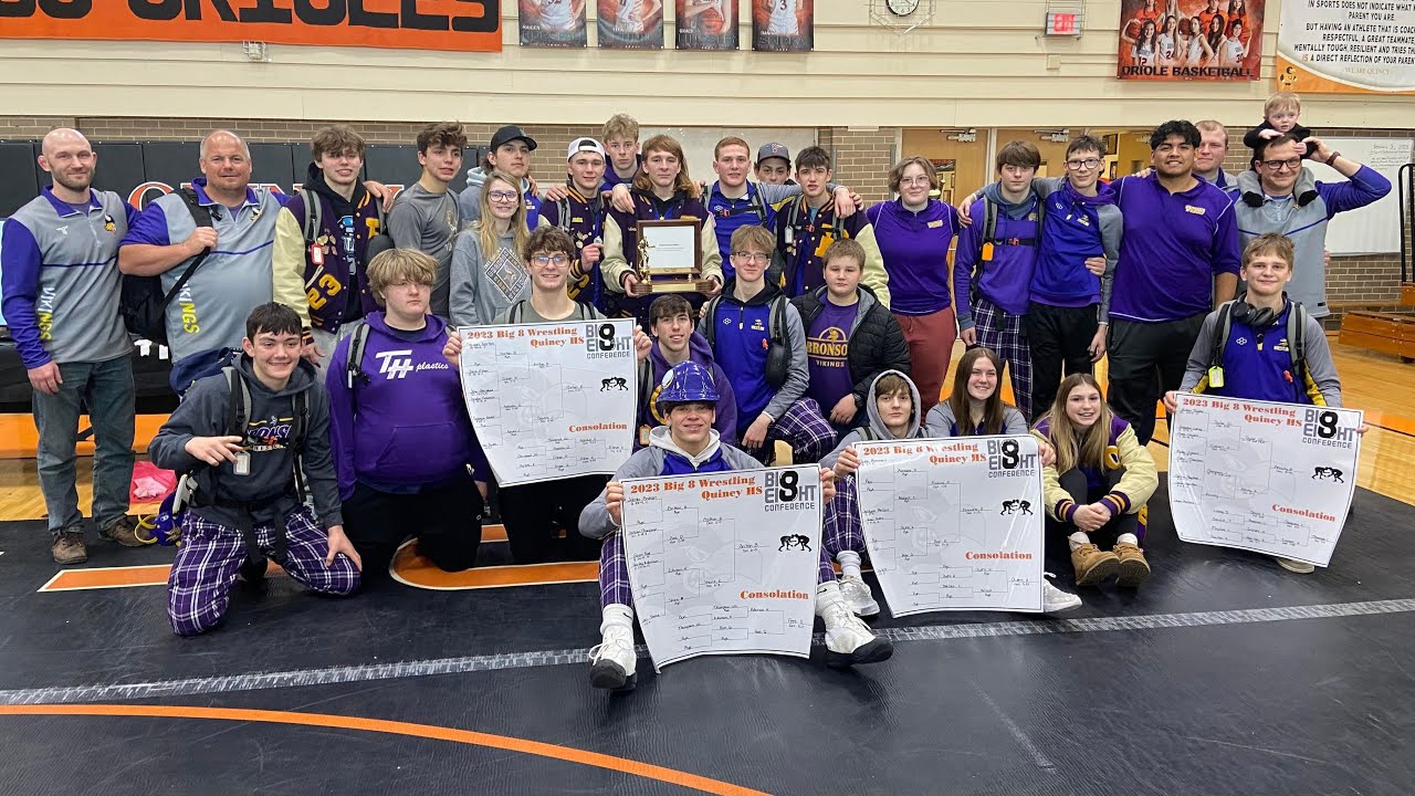 2022-23 Big 8 Wrestling Championship Highlights