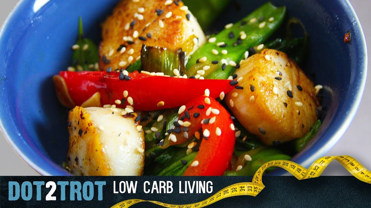 Stir Fry Scallops With Vegetables YouTube