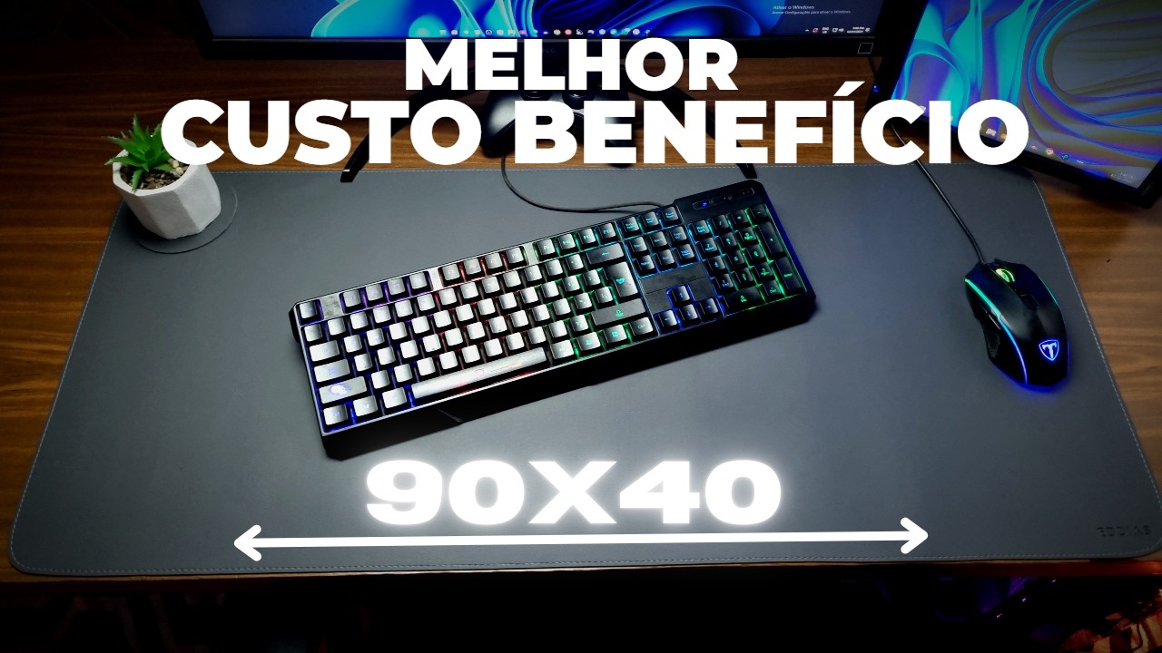 O Melhor Mousepad Custo-Benefício para Setup Minimalista - YouTube