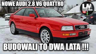 Tak wyglądało nowe AUDI COUPE 2.8 V6 w 1993r !!