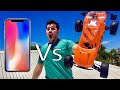 DODGING IPHONES WITH RC CARS!!
