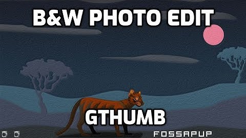 Basic Photo Edit: gthumb+GIMP