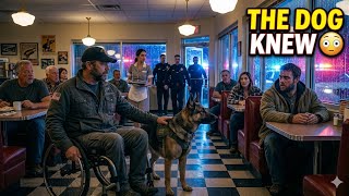 “Can I Sit Here” Disabled Navy SEAL Asked — Then His K9 Froze the Entire Diner 🐕‍🦺😳 | Hoa| #viral