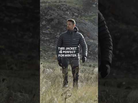 Perfect for cold weather adventures. Get it via or website. ⛰️ #winterjacket #downjacket #rab